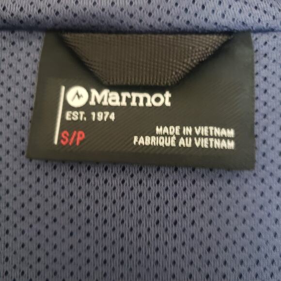 Marmot Womens ALT HB Hoody Storm‎ Full Zip Jacket Blue Ultralight Climbing Hike - Picture 11 of 16